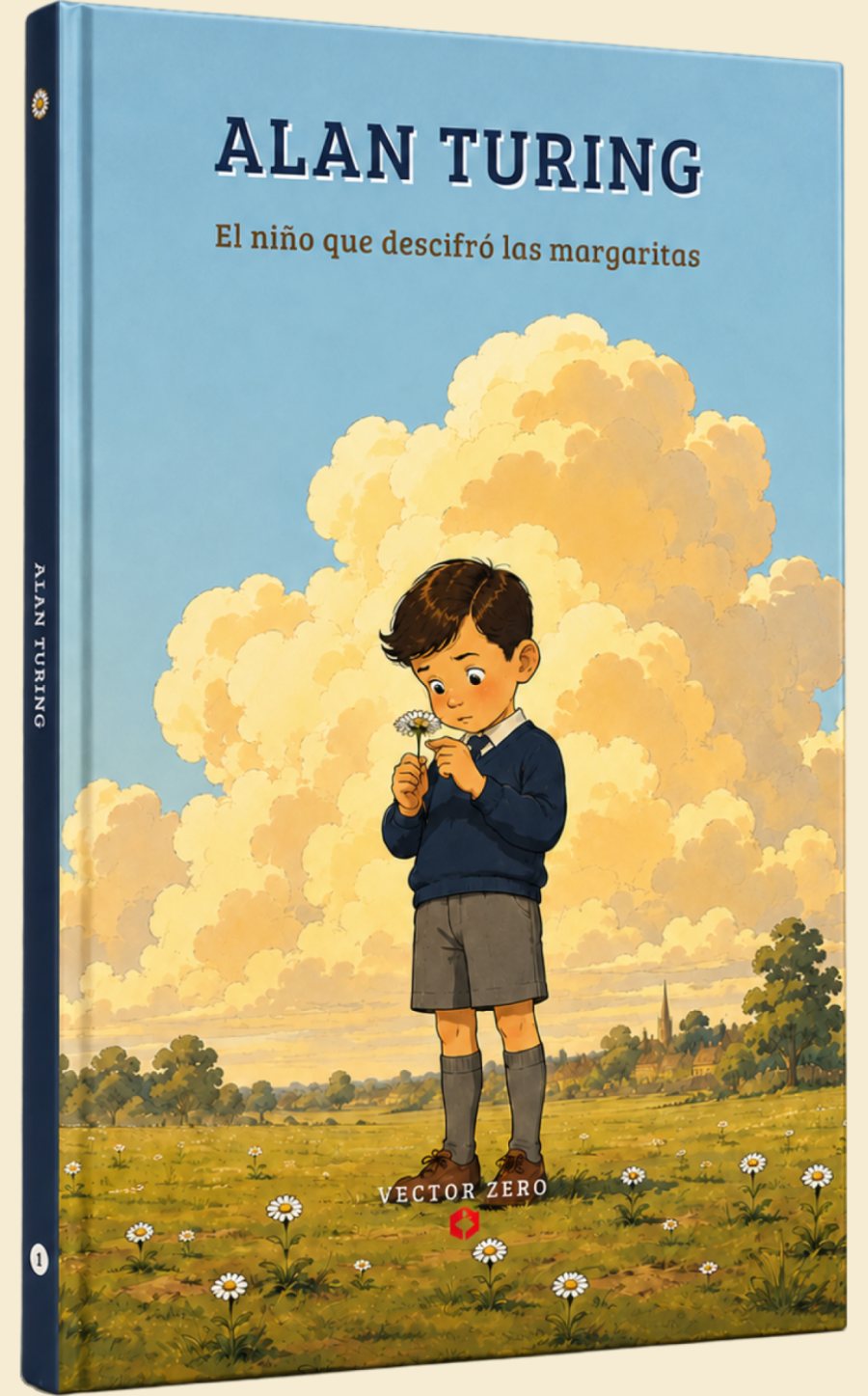 Mockup del libro Alan Turing