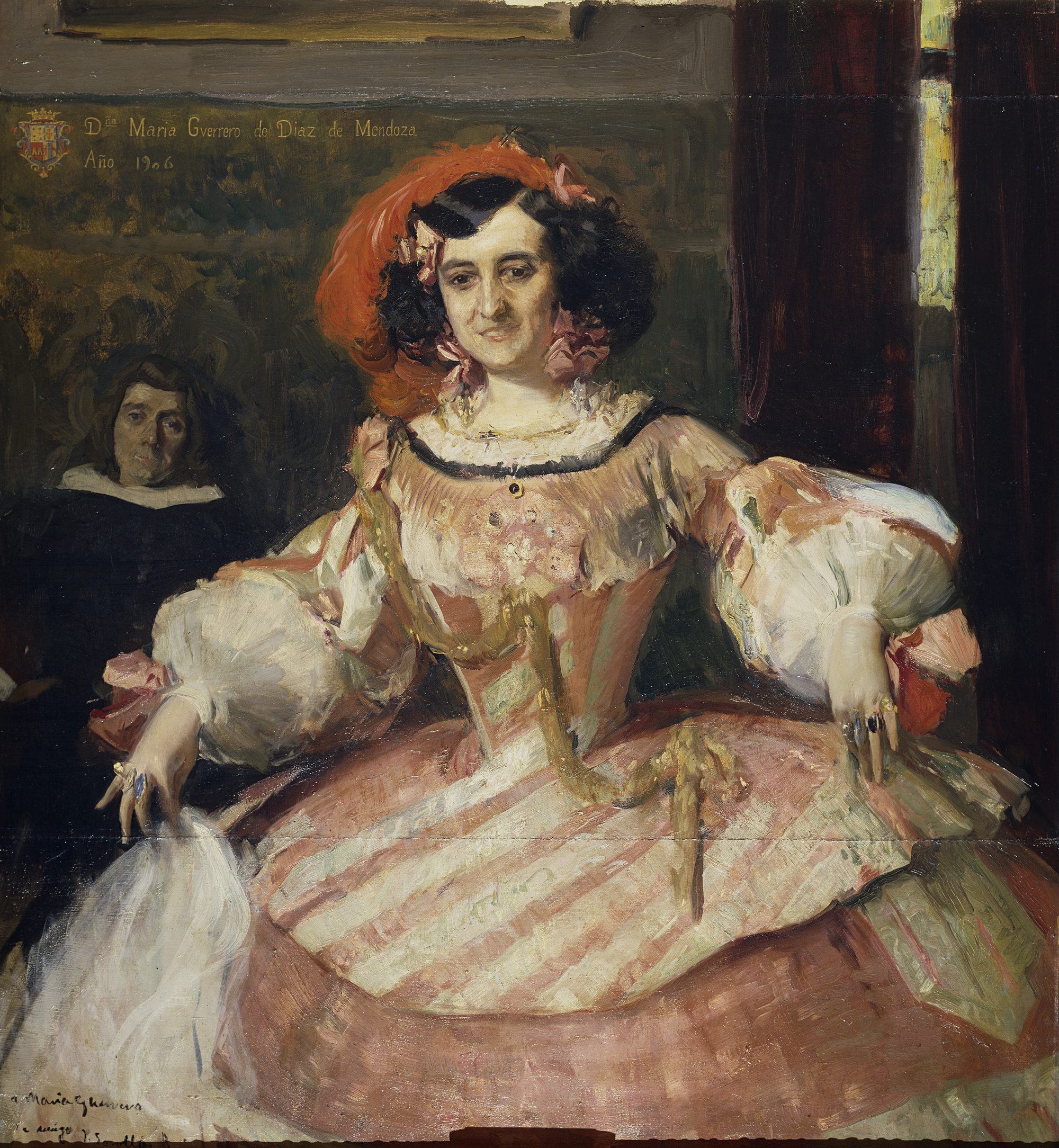 The Actress Maria Guerrero as 'La dama boba', Joaquin Sorolla