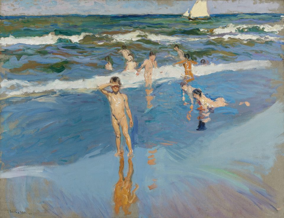 Children in the Sea, Valencia Beach