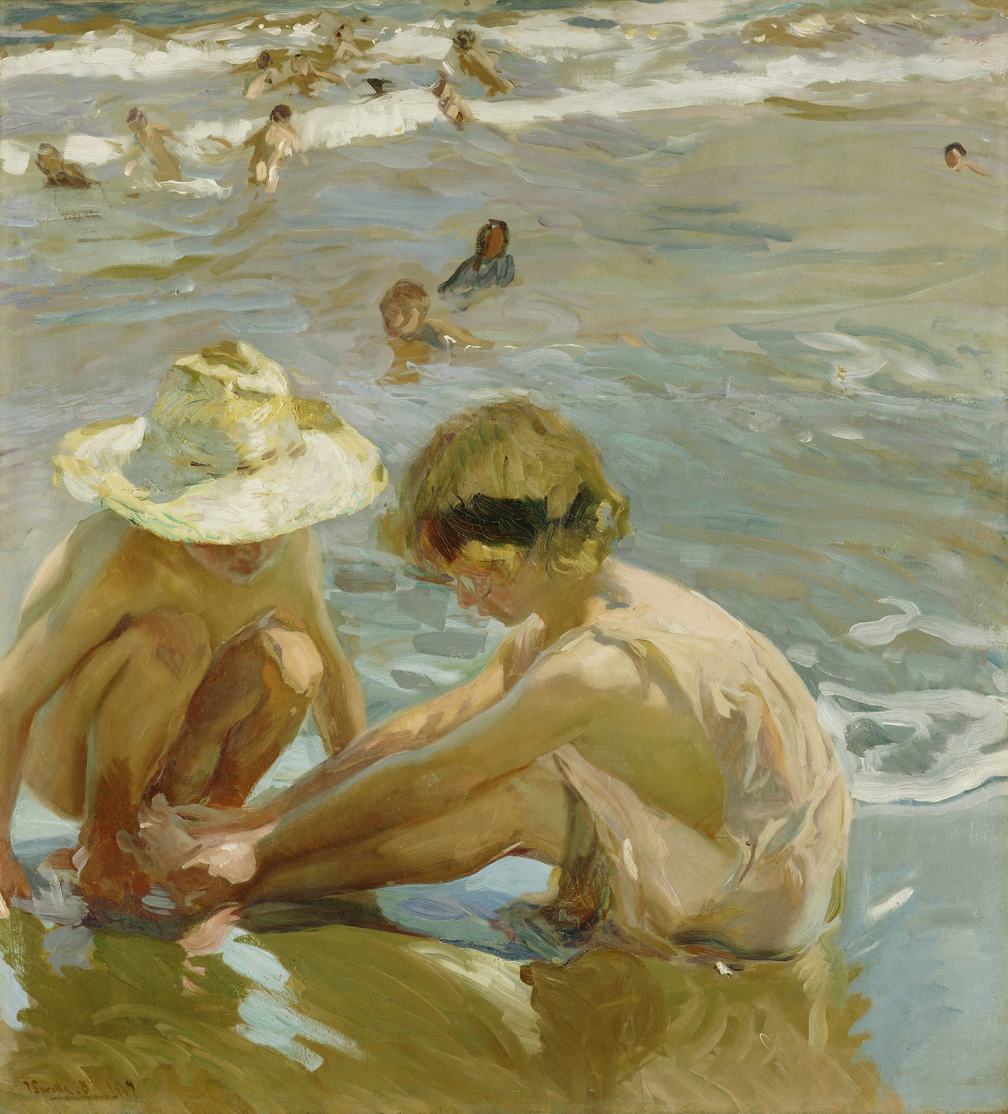 The Wounded Foot, Joaquin Sorolla