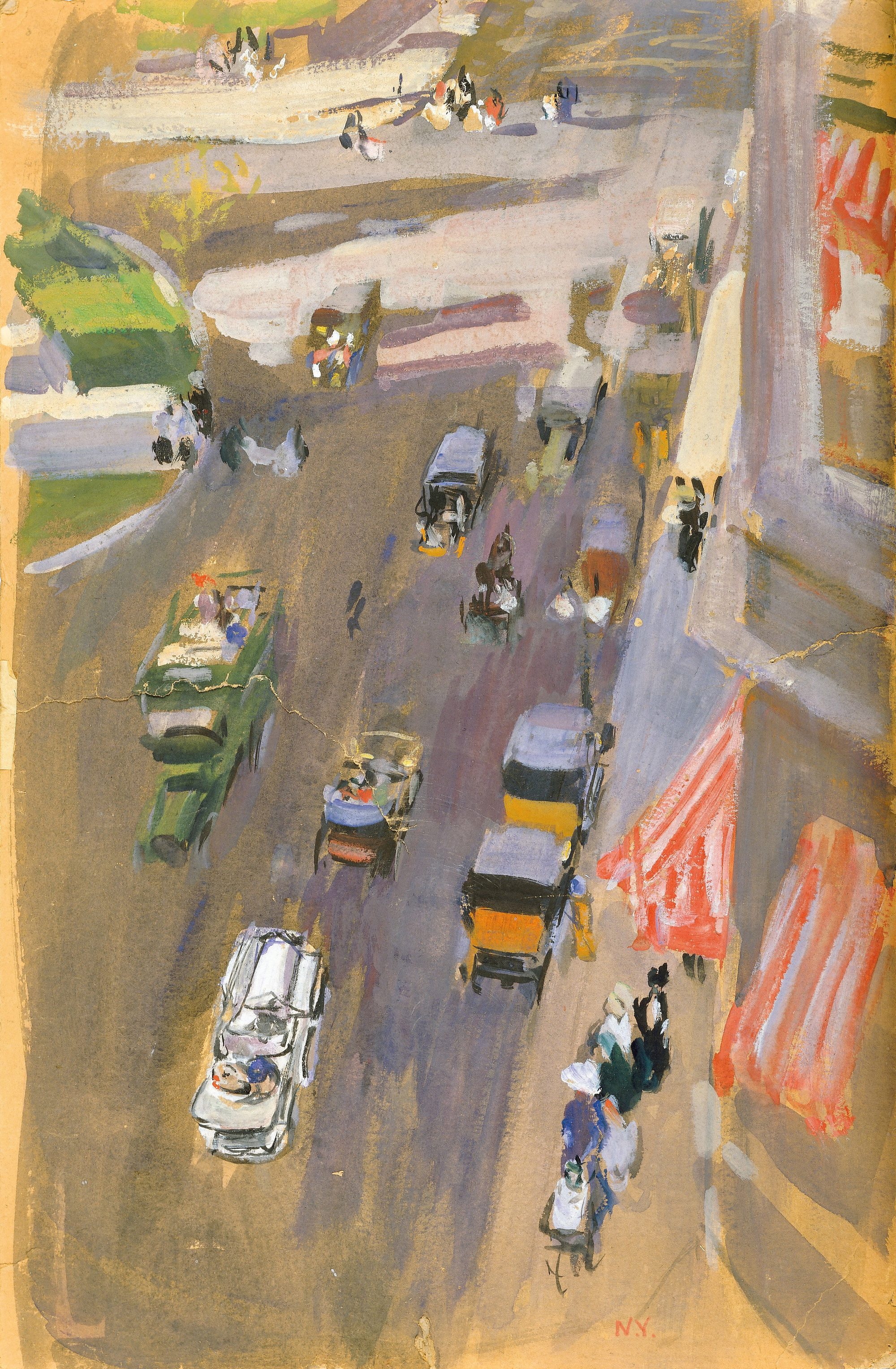 Fifth Avenue, New York, Joaquin Sorolla