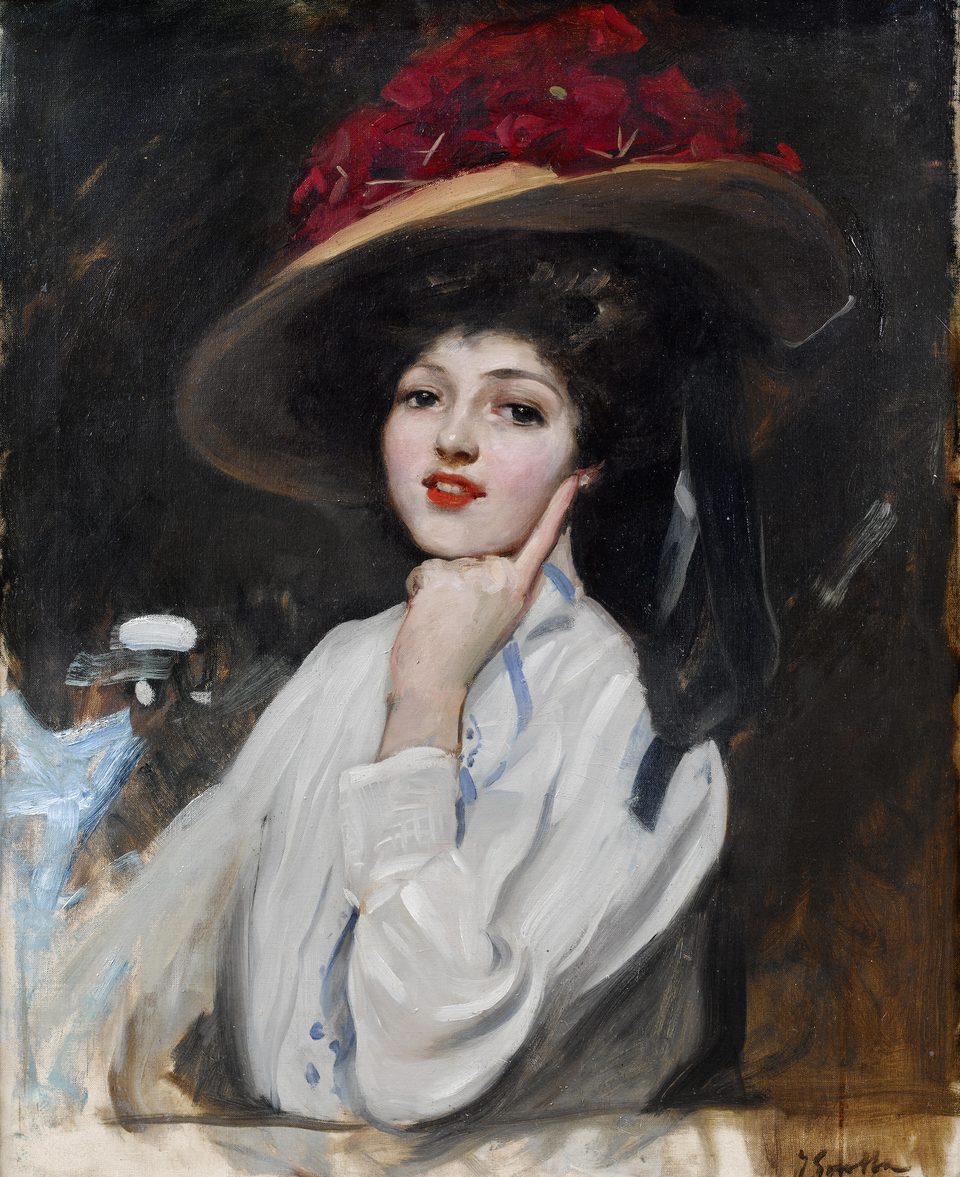 Portrait of a young woman