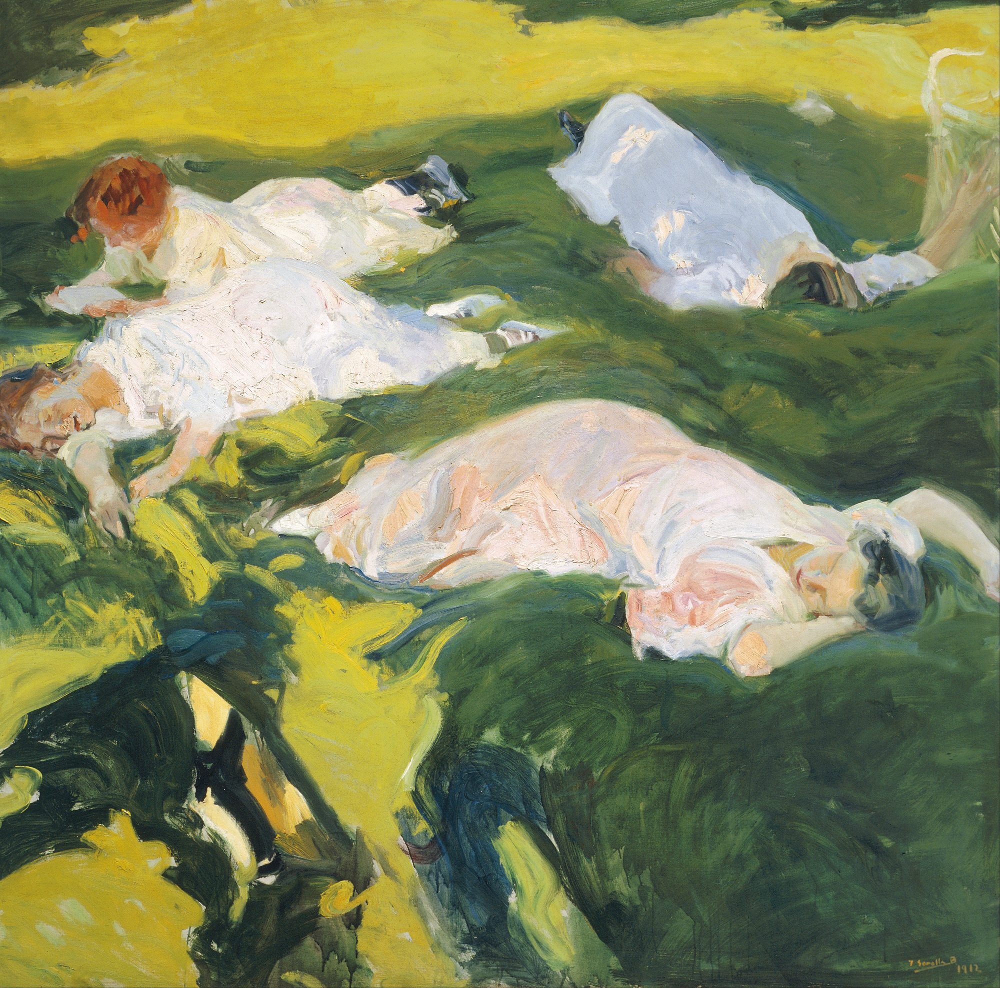 The Siesta, Joaquin Sorolla