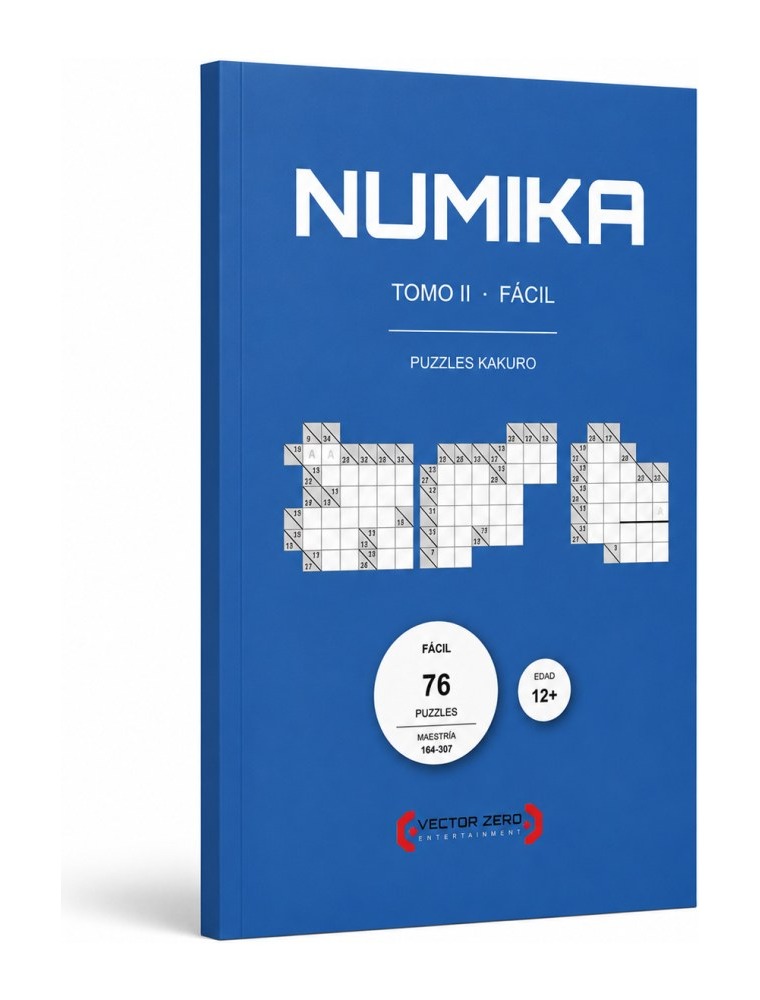 Render del libro NUMIKA Tomo 2 de pie, portada
