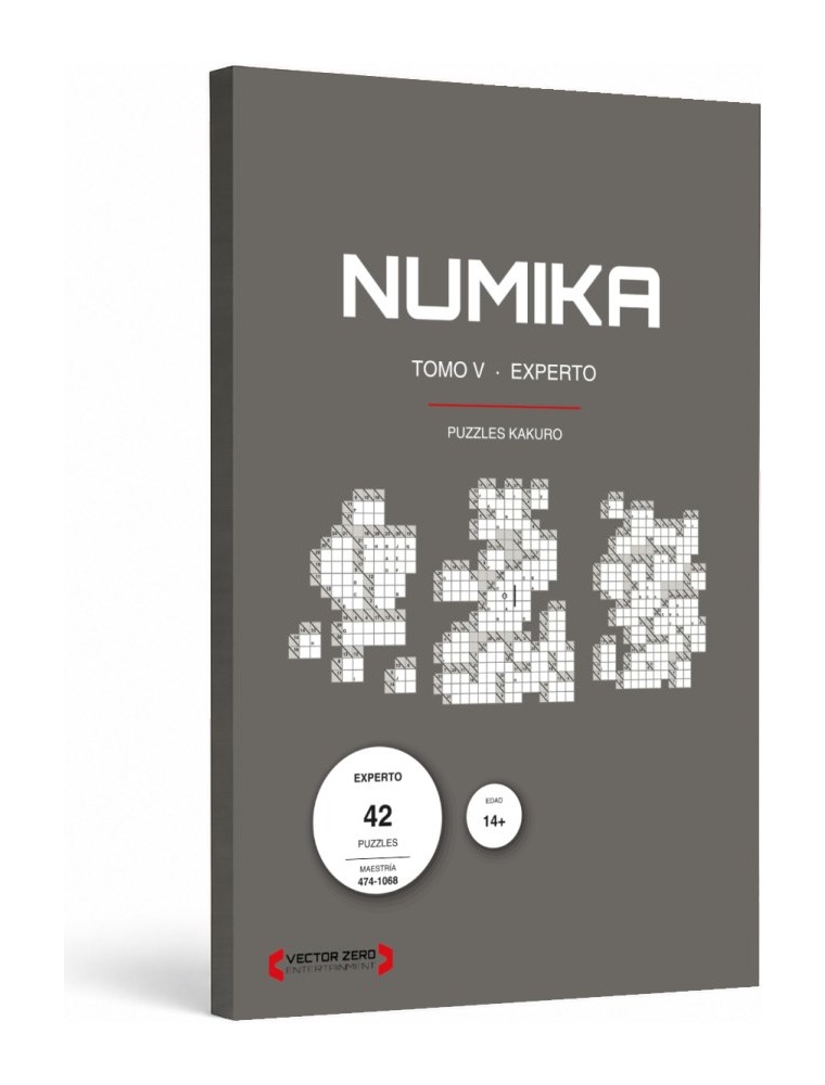 Render del libro NUMIKA Tomo 5 de pie, portada